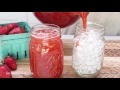 Southern Strawberry Sweet Iced Tea