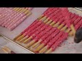 Handmade PEPERO : a line of chocolate-dipped cookie sticks