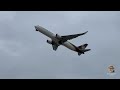 Various Jets Taking Off at Louisville Muhammad Ali InternInternational Airport