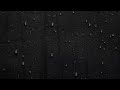 Rain Sounds for sleeping - Natural Rain sounds for Relaxing - Black Screen Rainstorm