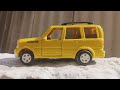 Scale Model Unboxing Mahindra Scorpio | Ford EcoSports Diecast Car #Unboxing #miniature 😊