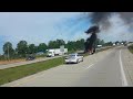 vehicle fire in Missouri