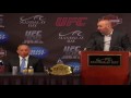 Brock Lesnar Apology UFC 100 Post Fight Press Conference w GSP amp Dana White