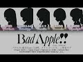 [FULL VER] Bad Apple!! feat.SEKAI / 25時、ナイトコードで。 × 初音ミク 歌詞 Color Coded Lyrics プロセカ×東方Project
