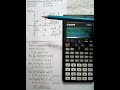 (130) - CALTECH FORMULAS AND SOLUTION - SOLVING SIMULTANEOUSLY WITH CALCULATOR - TRIGONOMETRY