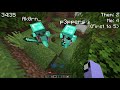 Minecraft Runner vs 2 Full Diamond Juggernauts
