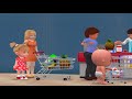 Being Considerate - Baby Haha Learn To Be Polite In Supermarket - Fun Educational Games For Kids