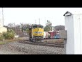 UP 7426 coal train east - Tiger Way railroad crossing Roseville, CA