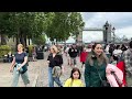 LONDON WALK 2024 | London Summer Walking Tour | London Tower Bridge to Borough Market [4K HDR]