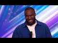 Comedian Axel Blake gets the GOLDEN BUZZER in STYLE | Auditions | BGT 2022