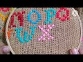 Cross Stitch Ason Selai Design X/Hand Embroidery Tutorial/Basic Embroidery #JR Handicraft All Types