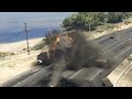 Israeli Secret Gas Supply Convoy Badly Destroyed By Irani Fighter Jets, Drone & Helicopter | GTA 5