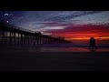 Enjoy a Relaxing Sunset at the Oceanside California Pier (4K)