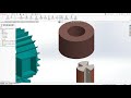 AC motor in solidworks