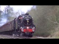 Steam in trouble - Black 5's stalled at Penshurst.