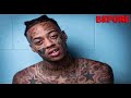 Boonk Gang Photoshop Makeover - Removing Face Tattoos & Hair