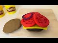 Paw Patrol Dinner | DIY Burger Play-Doh Kitchen Creations