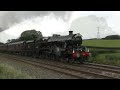 45690 Leander with a monstrous climb of Hemerdon Bank with the last Royal Duchy of 2021 - 12/09/2021