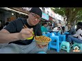 Street Food Small Noodles in Chongqing重庆麻辣小面，花椒海椒飘香，二两豌杂面配煎蛋，阿星吃街头老店