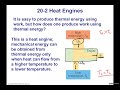 The Second Law of Thermodynamics, Heat Engines, and Entropy ~ Part 1