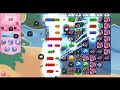 Color Bomb Combo Party ! Candy crush saga color Bomb Combo level