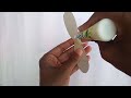 How to make flying propeller at home | How to make paper helicopter