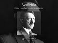 Adolf Hitler's apology