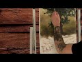 How To Paint A Tree In A Forest With Oil - Paintings By Justin