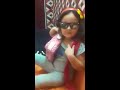 World's most Cutest child Anaya is doing Modeling Actions and talking to her Pretiest Mom