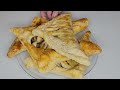 Do you have puff pastry? A very tasty recipe with mushrooms
