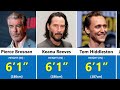 😲Shocking Height of Hollywood Actors - Shortest to Tallest