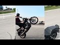 HOW TO WHEELIE A HARLEY DAVIDSON DYNA