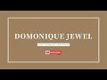 WELCOME TO MY CHANNEL | SUBSCRIBE | DOMONIQUE JEWEL