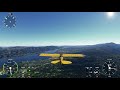 Complete Flight - MS Flight Simulator - Banning to Big Bear in a cub
