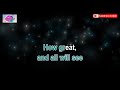 HOW GREAT IS OUR GOD - Chris Tomlin (karaoke version) Key of C#