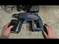 Repairing an old school 24 volt, Bosch GBH 24 VRE cordless sds drill.