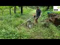 Wheeled Stand for Brush Cutter