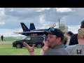 The Blue Angels Demonstration Highlights - 2024 Terre Haute Airshow