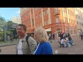 A walk through Moscow Arbat on the day of the declaration of Wagner Group's mutiny