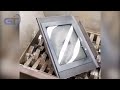 Incredible Fast Metal Items Shredding Process In Action With Huge Heavy Dangerous Shredder Machine