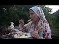 Cooking Stuffed Chicken with Fresh Vegetables and Pomegranate ♧ Village Cooking