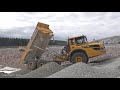 Volvo A35E & Volvo A35G Tipping