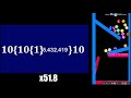 numbers -infinity to infinity is speeds up by marbles