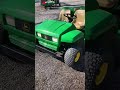 Driving my John Deere Gator 4x2