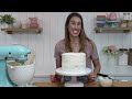 How to Crumb Coat a Layer Cake