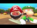 Mario Plays Mario.exe ft. Luigi