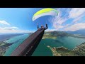 Paragliding Annecy Planfait, Roc de Boeuf, Doussard.