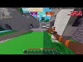 PLAYING ONE IN THE CHAMBER MODE ROBLOX BEDWARS