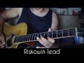 Hitam_ Rita sugiarto_ cover  guitar instrument by Riskowin