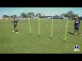 Slalom Pole Progression Part 1: Ball control